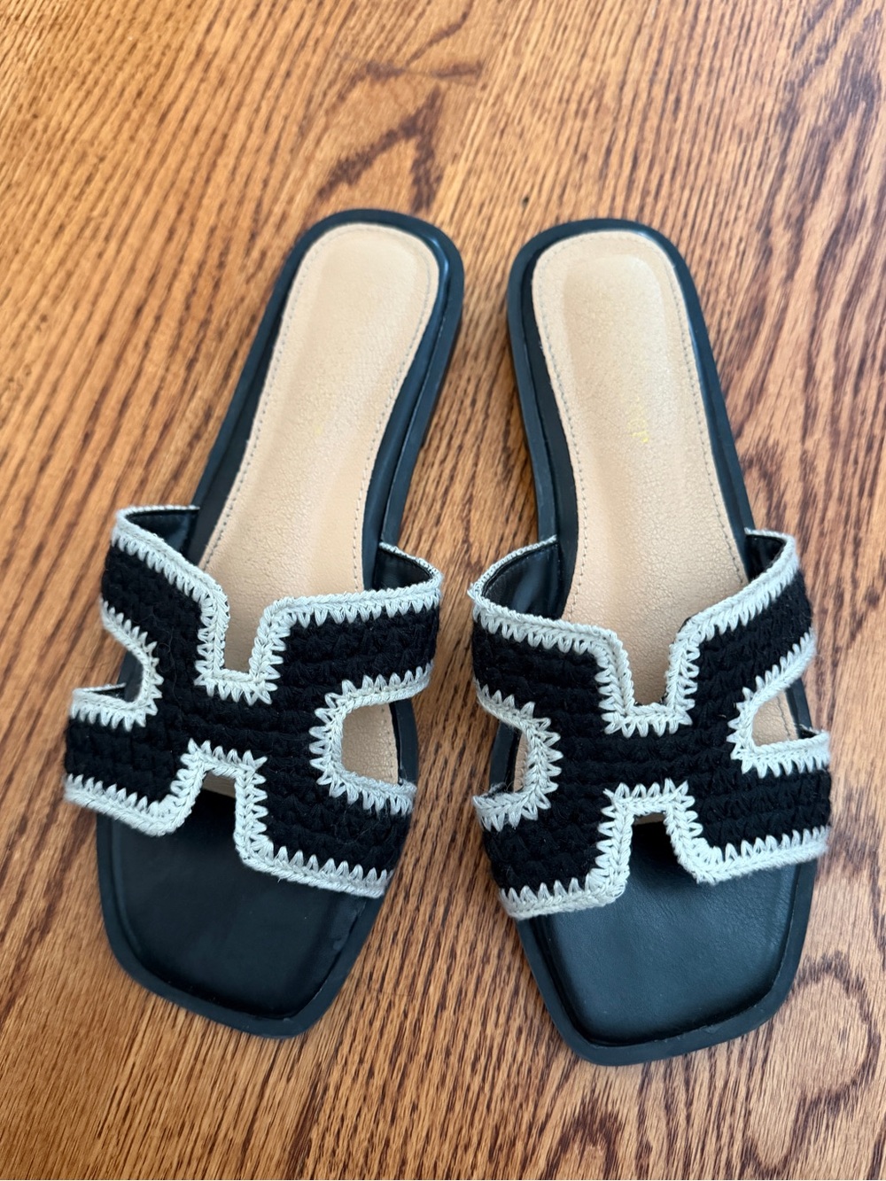 Crochet Slide Sandals
